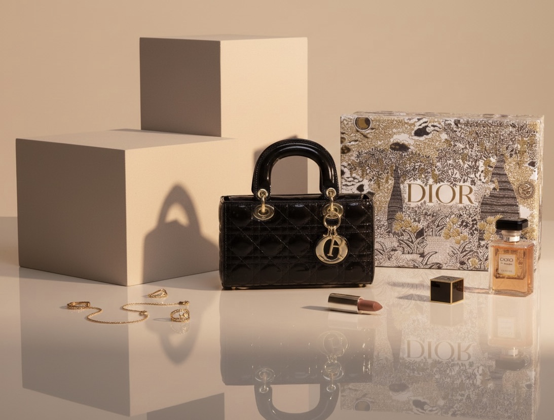 ليدي ديور ميديوم اللون الاسود